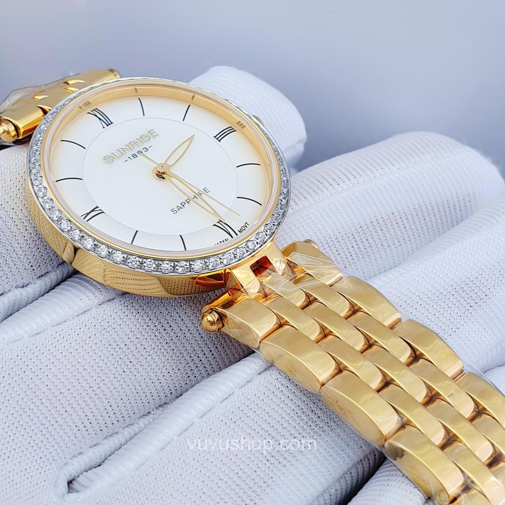 Đồng hồ nữ Sunrise 2217AB - Chính hãng, Kính Sapphire - Ảnh 4