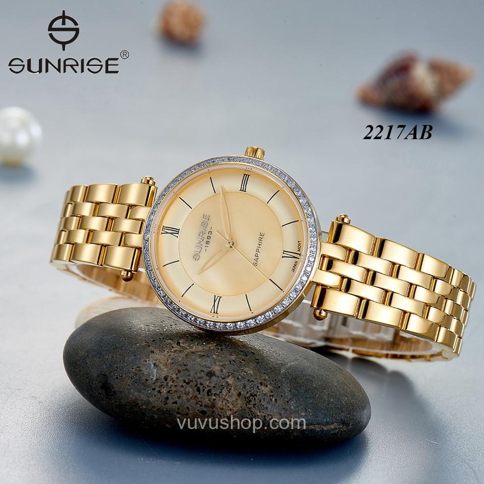 Đồng hồ nữ Sunrise 2217AB - Chính hãng, Kính Sapphire - Ảnh 2