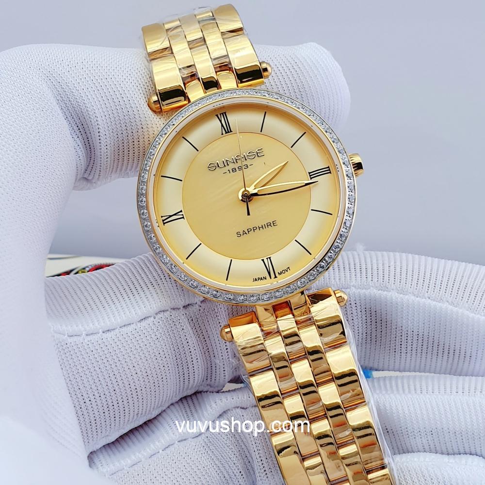 Đồng hồ nữ Sunrise 2217AB - Chính hãng, Kính Sapphire - Ảnh 7