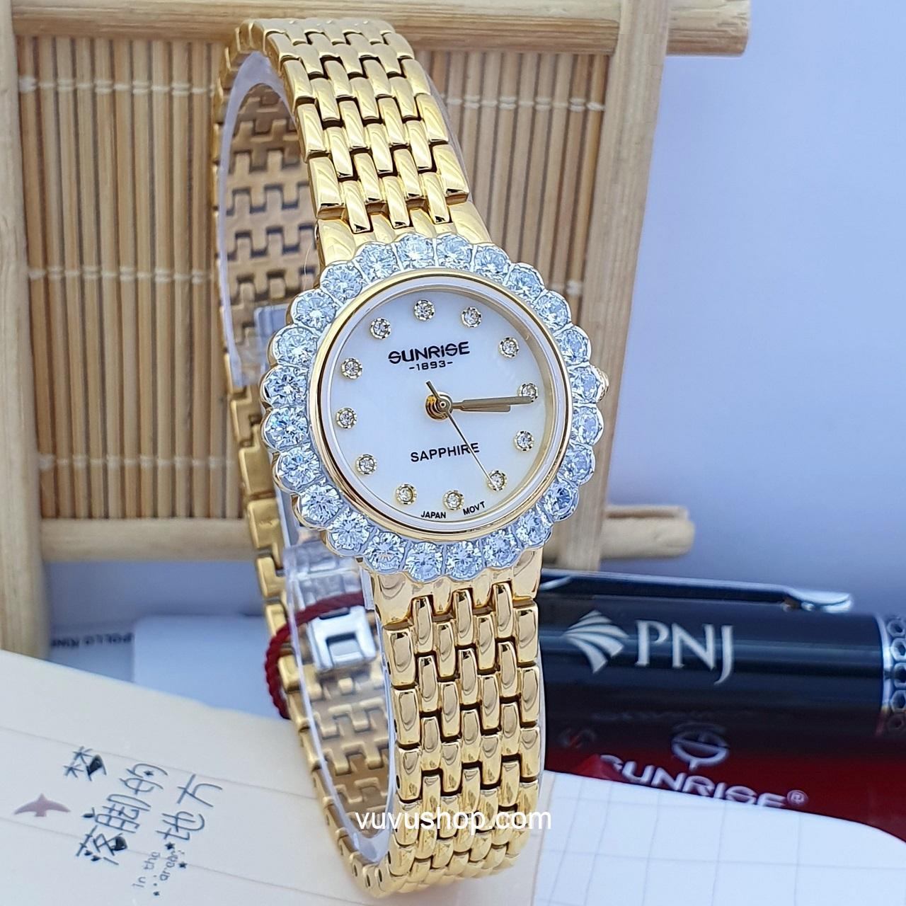 Đồng hồ nữ SUNRISE 9808AA Chính hãng
