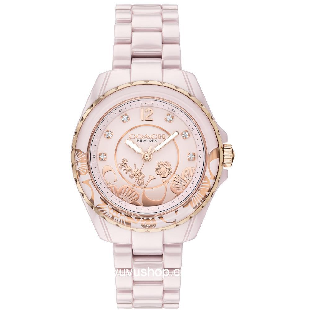 ĐỒNG HỒ NỮ COACH PRESTON BLUSH CERAMIC 14503465
