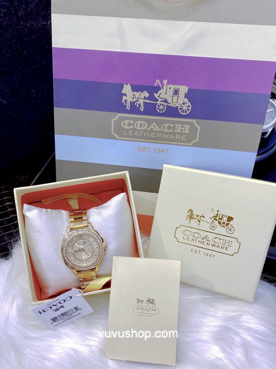 ĐỒNG HỒ NỮ COACH BOYFRIEND 14501700- 700745007 - Ảnh 8