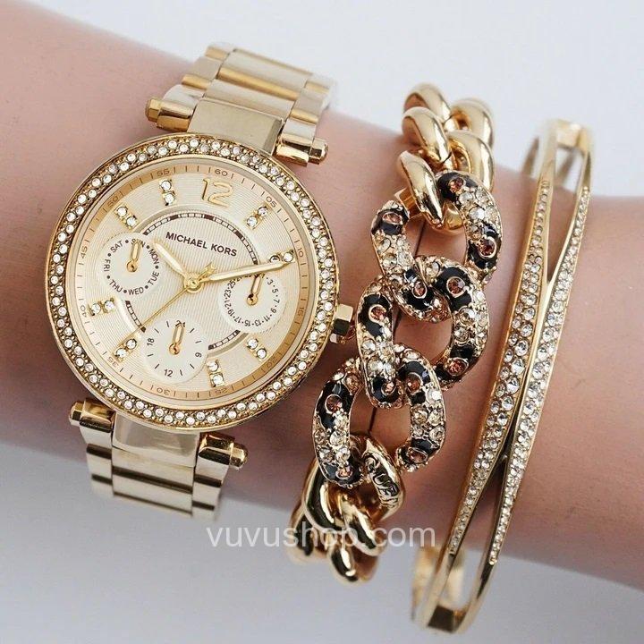 ĐỒNG HỒ NỮ MICHAEL KORS LADIES MINI PARKER MK6056 - 500845008 - Ảnh 4