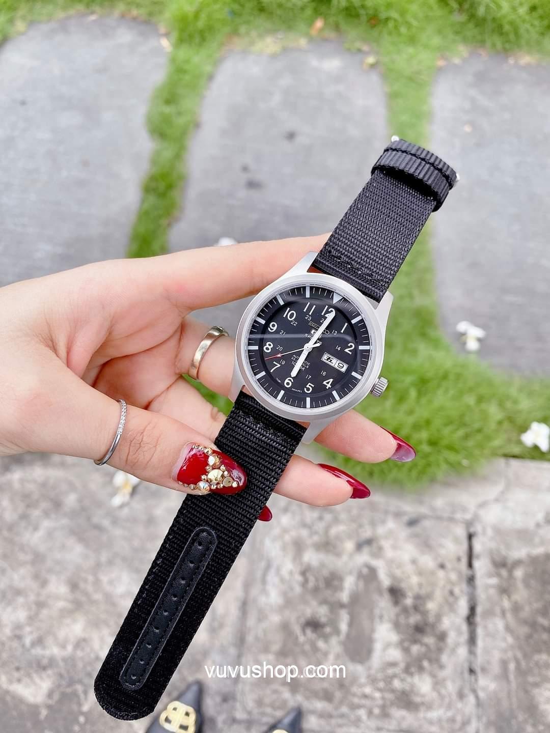 Đồng hồ nam SEIKO 5 Quân đội Automatic - Ảnh 6