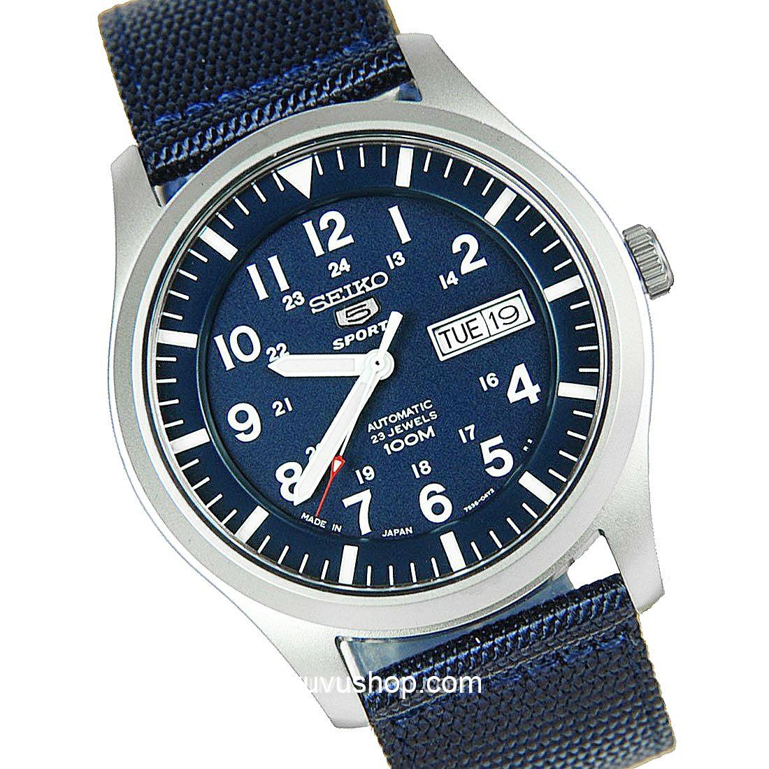 Đồng hồ nam SEIKO 5 Quân đội Automatic - Ảnh 3