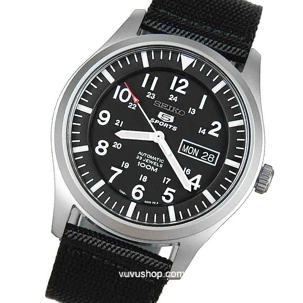 Đồng hồ nam SEIKO 5 Quân đội Automatic - Ảnh 4