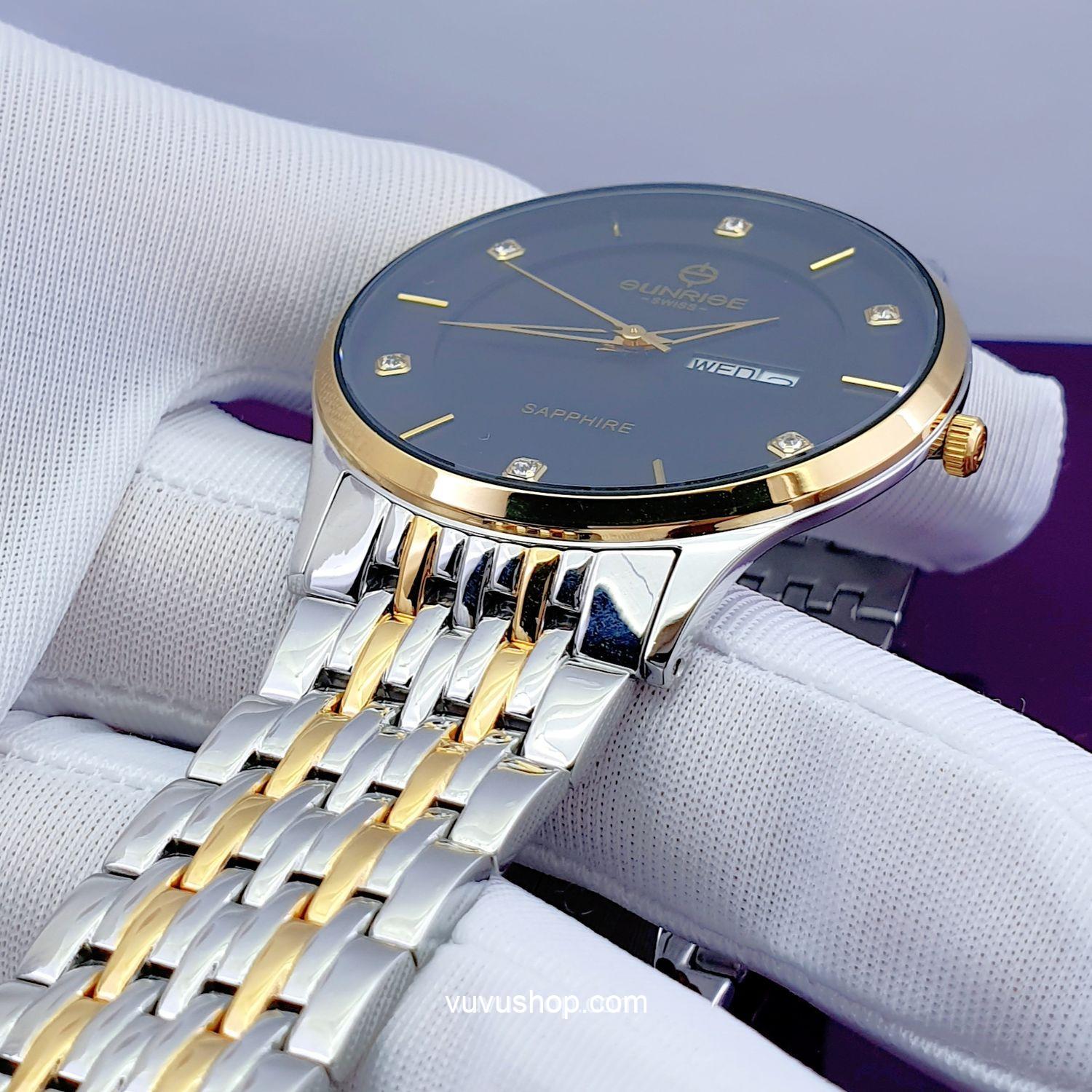 Đồng hồ nam SUNRISE 1109SB Chính hãng - Ảnh 7