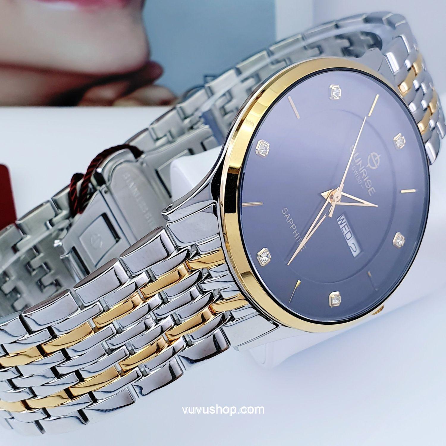 Đồng hồ nam SUNRISE 1109SB Chính hãng - Ảnh 6