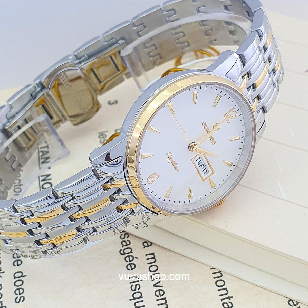 Đồng hồ nữ SUNRISE DL778SWA Chính hãng - Ảnh 8