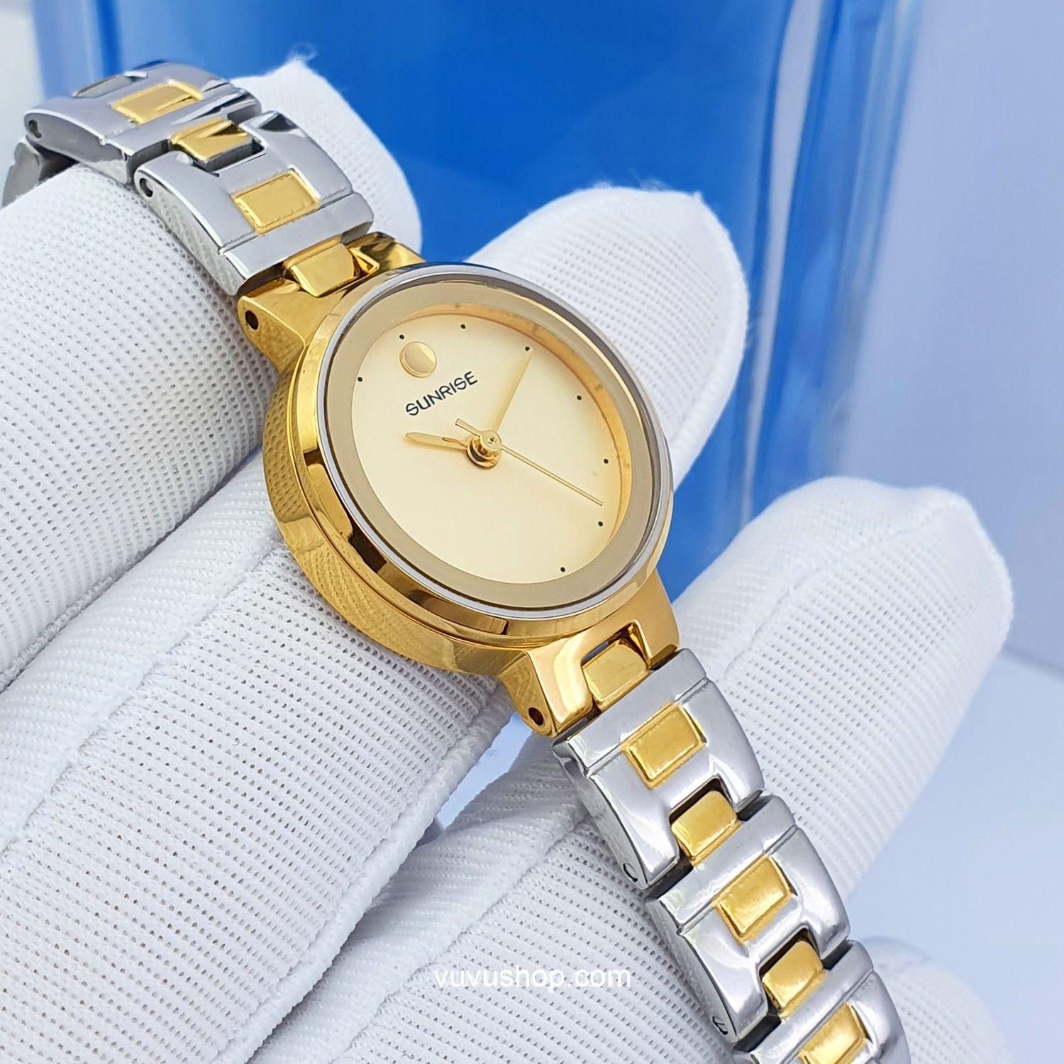 ĐỒNG HỒ NỮ SUNRISE 9929SA - KÍNH SAPPHIRE (Size nhỏ) - Ảnh 4