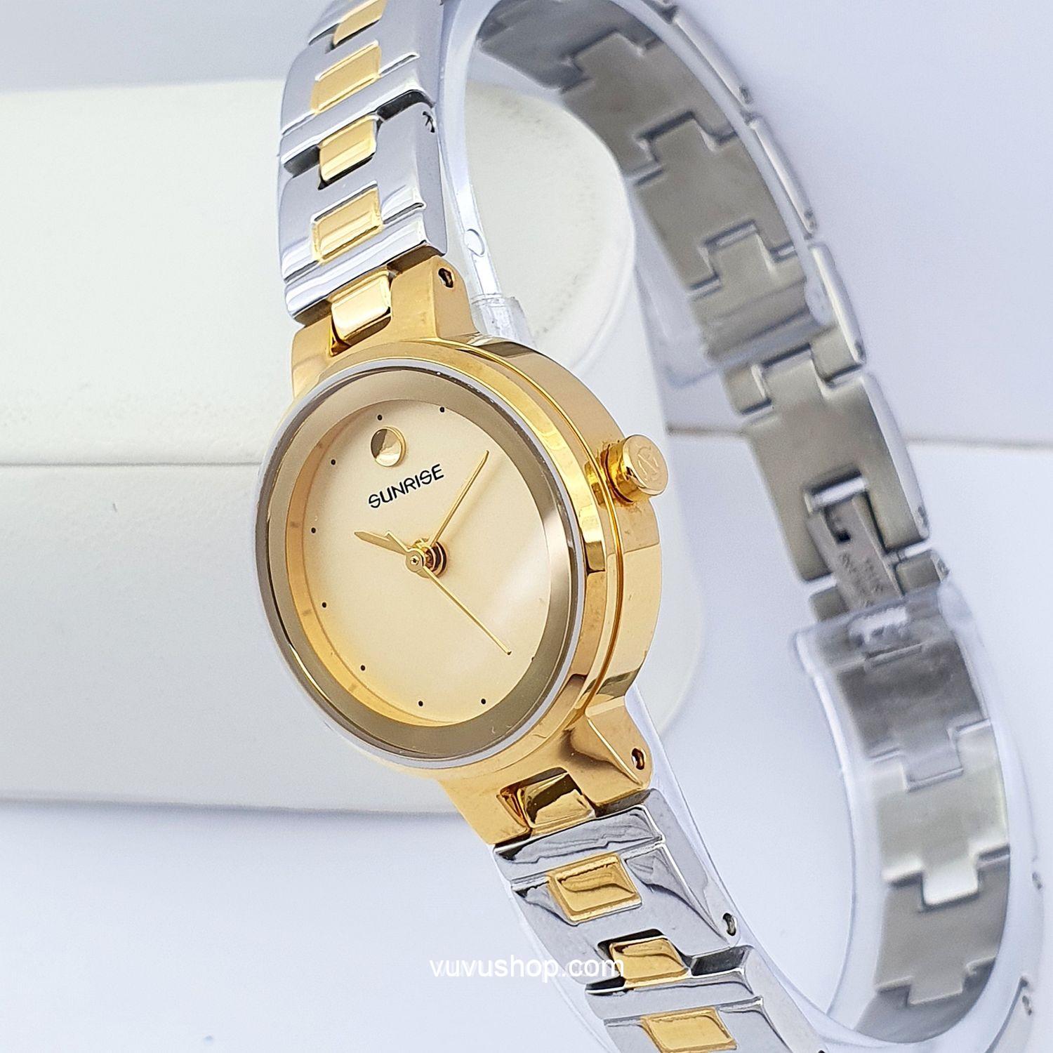 ĐỒNG HỒ NỮ SUNRISE 9929SA - KÍNH SAPPHIRE (Size nhỏ) - Ảnh 2