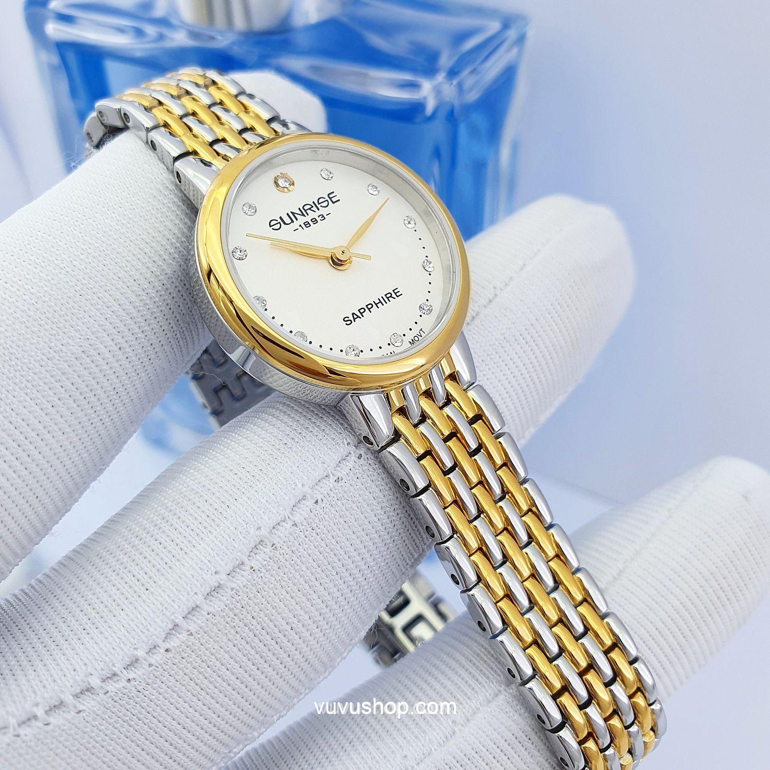 ĐỒNG HỒ NỮ SUNRISE 9966SA - KÍNH SAPPHIRE - Ảnh 6