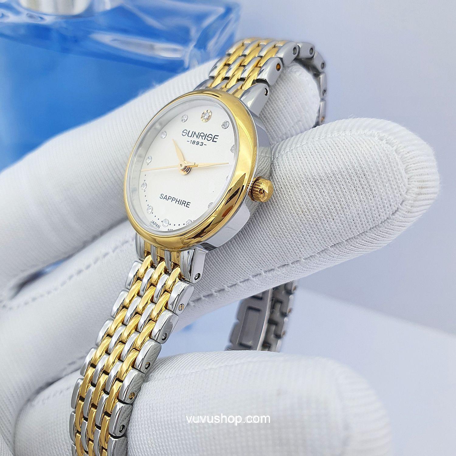 ĐỒNG HỒ NỮ SUNRISE 9966SA - KÍNH SAPPHIRE - Ảnh 5