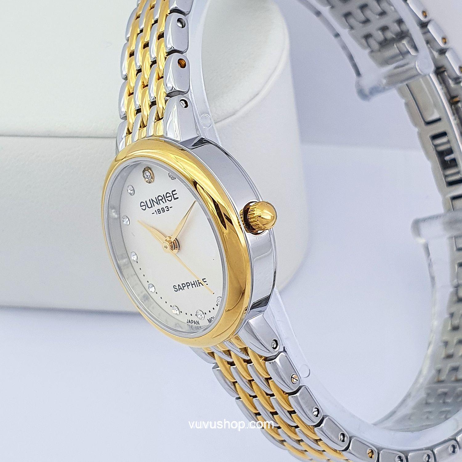ĐỒNG HỒ NỮ SUNRISE 9966SA - KÍNH SAPPHIRE - Ảnh 3