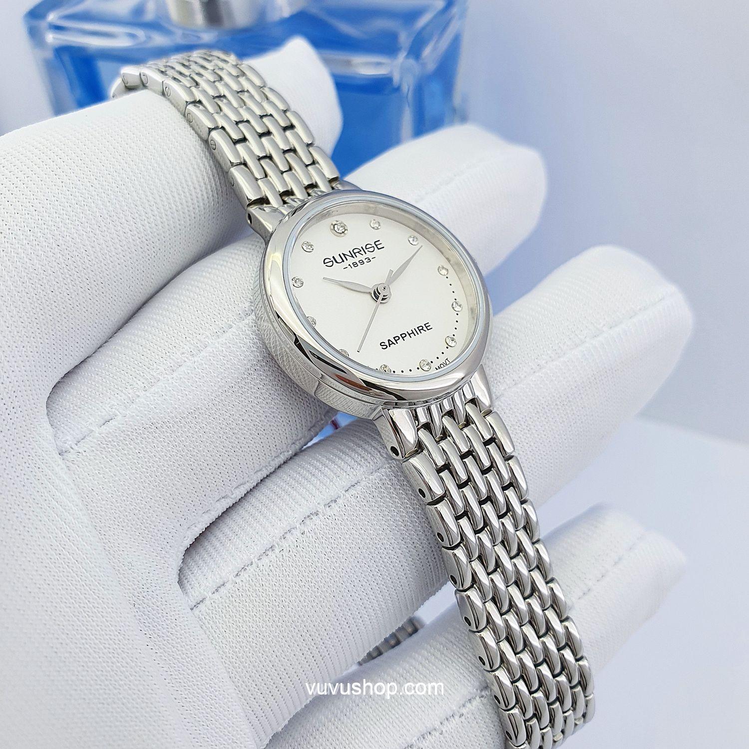 ĐỒNG HỒ NỮ SUNRISE 9966SA - KÍNH SAPPHIRE - Ảnh 4