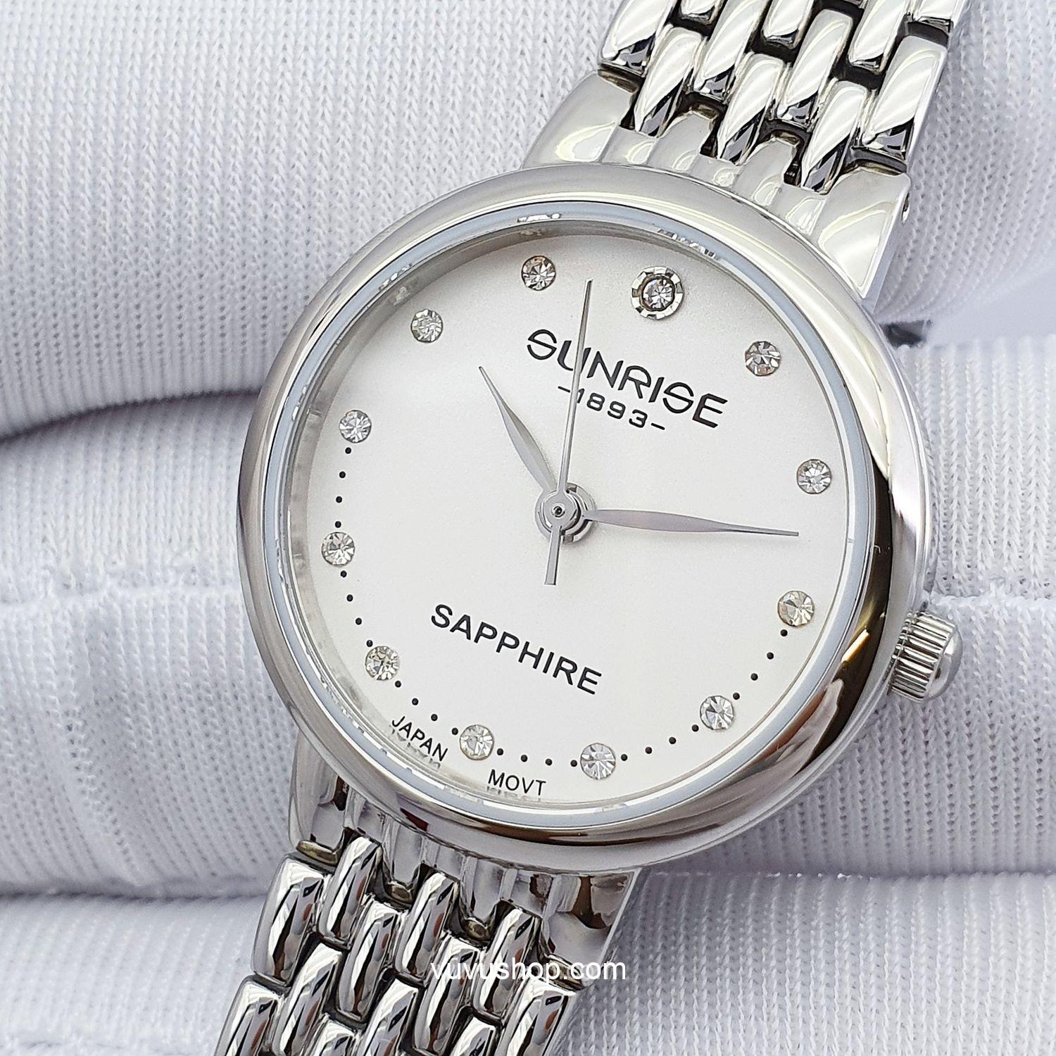 ĐỒNG HỒ NỮ SUNRISE 9966SA - KÍNH SAPPHIRE - Ảnh 2