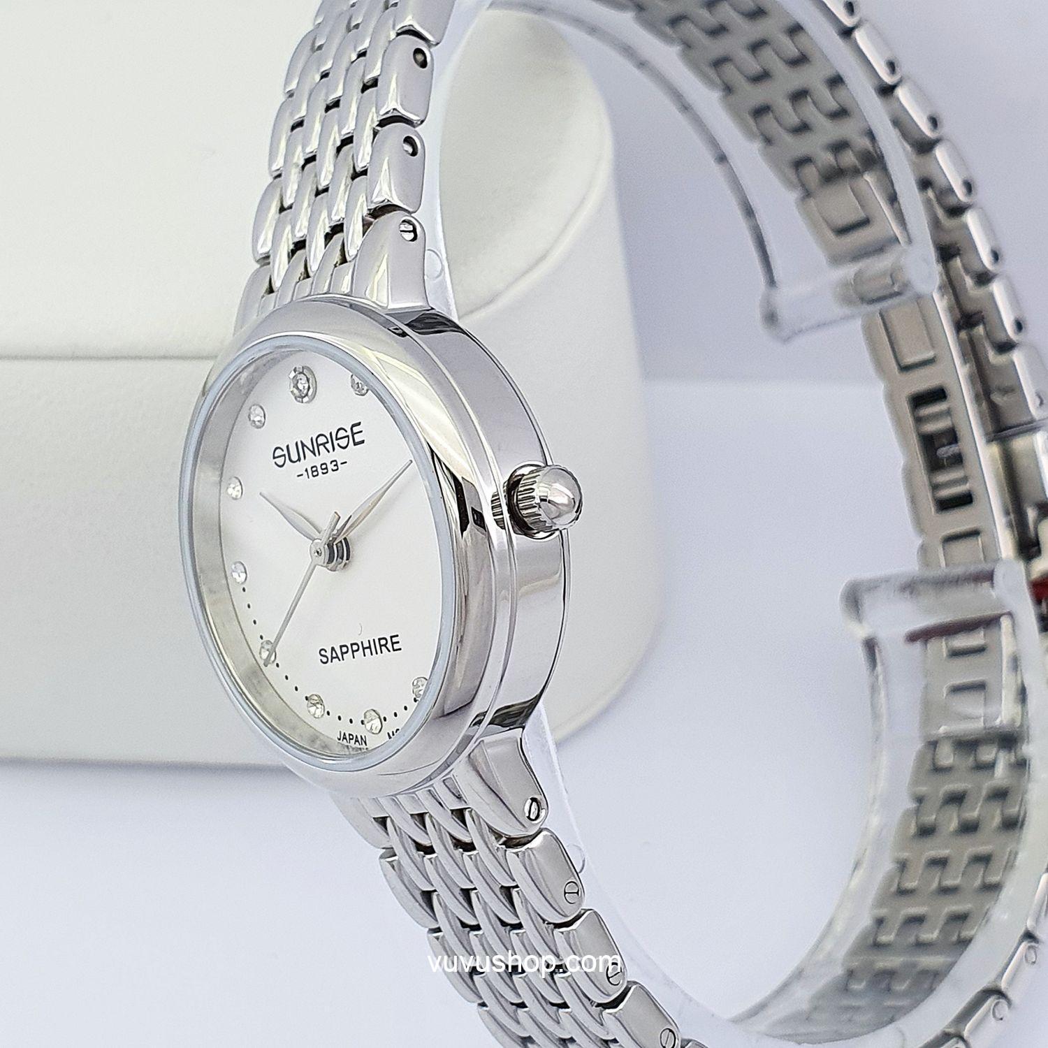 ĐỒNG HỒ NỮ SUNRISE 9966SA - KÍNH SAPPHIRE - Ảnh 3