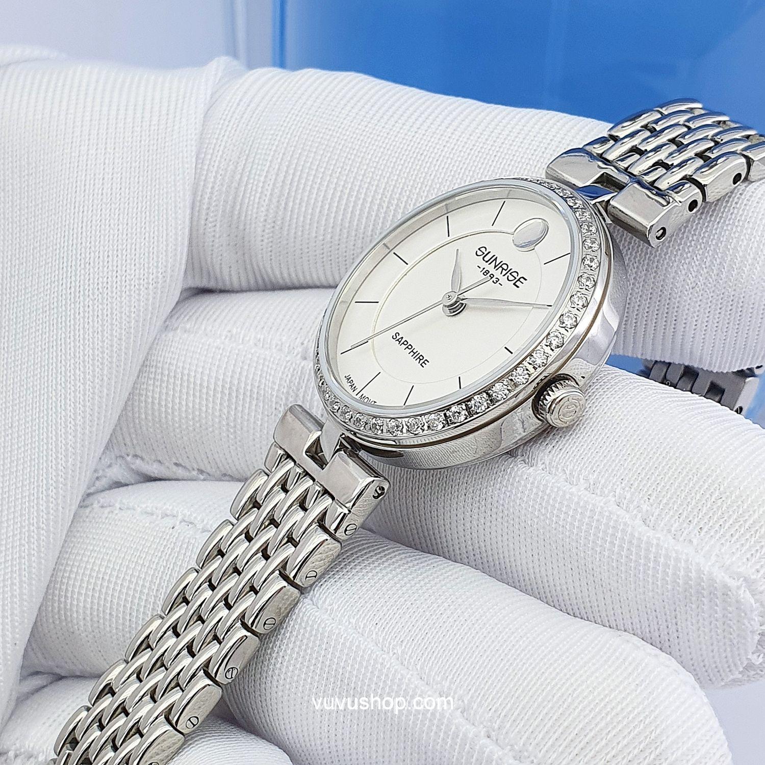 Đồng hồ nữ SUNRISE 9967AA - Kính sapphire - Ảnh 4