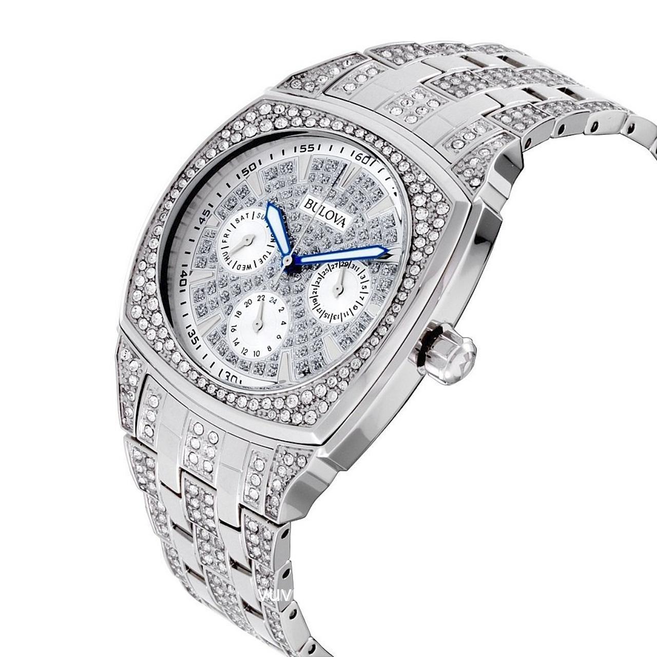 ĐỒNG HỒ BULOVA PHANTOM SWAROVSKI 96C002 Day Date - 003210032 - Ảnh 4