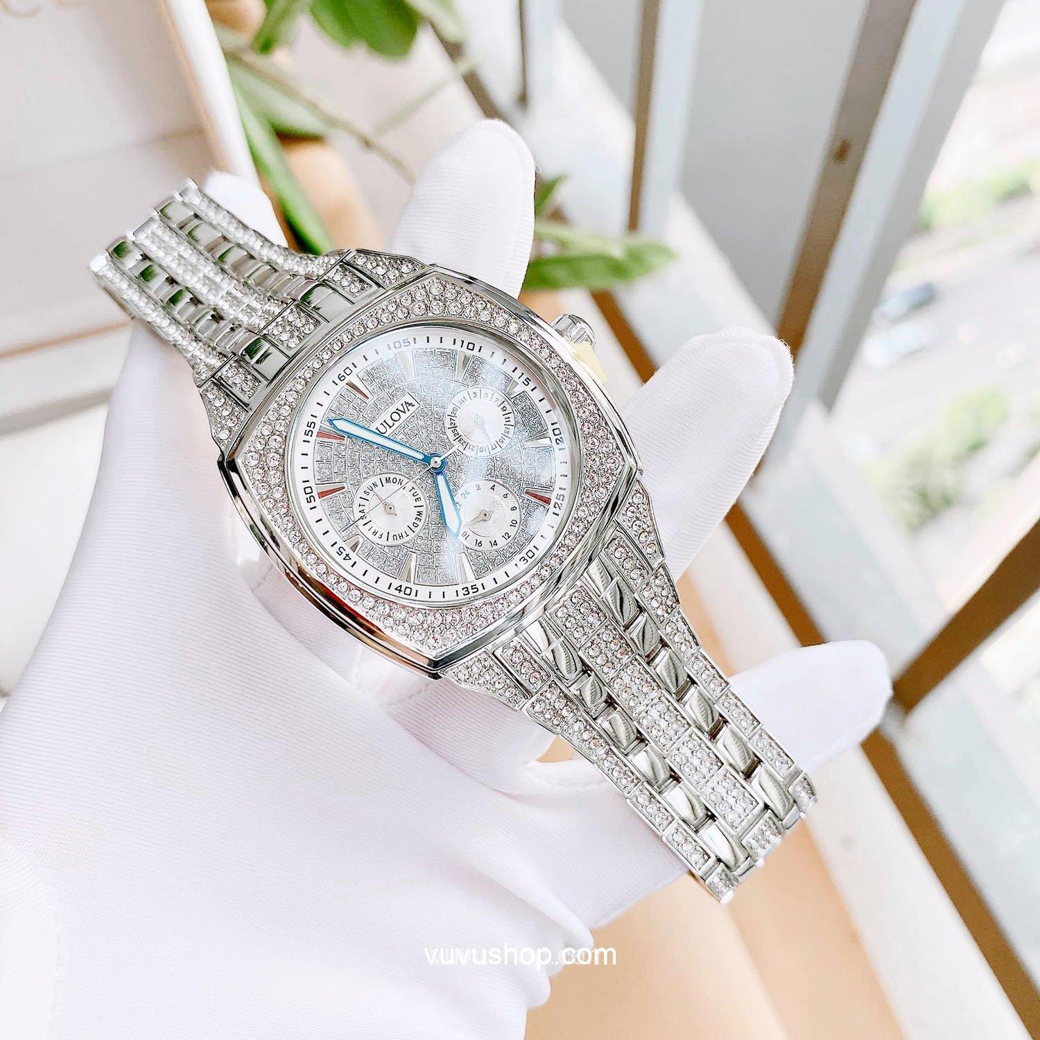 ĐỒNG HỒ BULOVA PHANTOM SWAROVSKI 96C002 Day Date - 003210032 - Ảnh 6