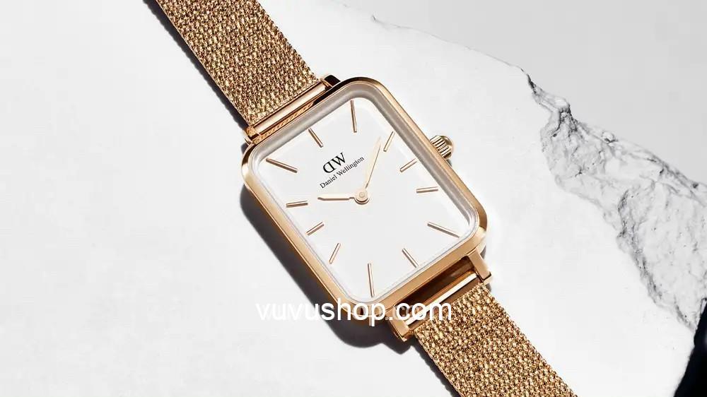 Đồng hồ nữ DW Quadro Pressed Melrose - Ảnh 9