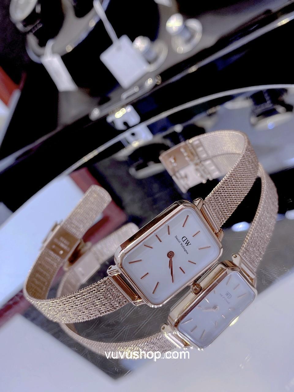 Đồng hồ nữ DW Quadro Pressed Melrose - Ảnh 17