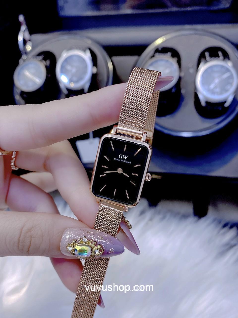 Đồng hồ nữ DW Quadro Pressed Melrose - Ảnh 16