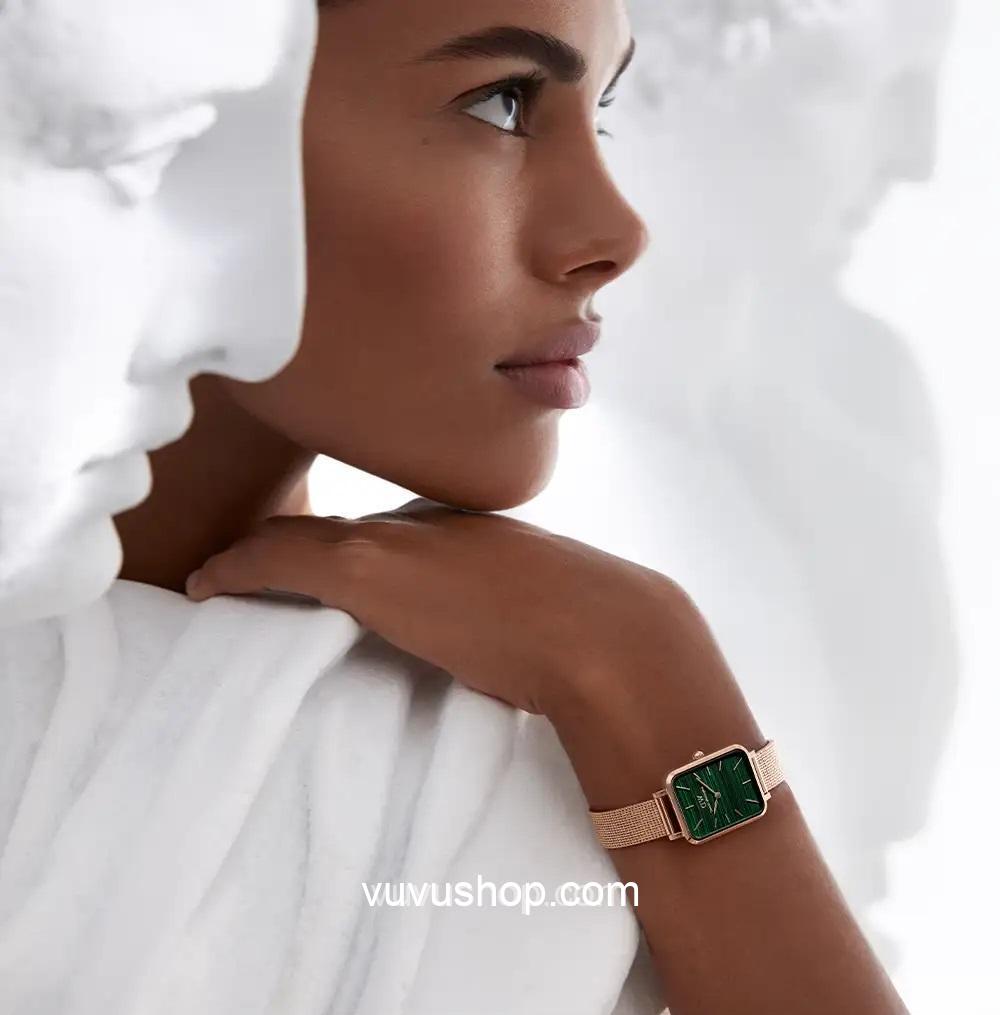 Đồng hồ nữ DW Quadro Pressed Melrose - Ảnh 7