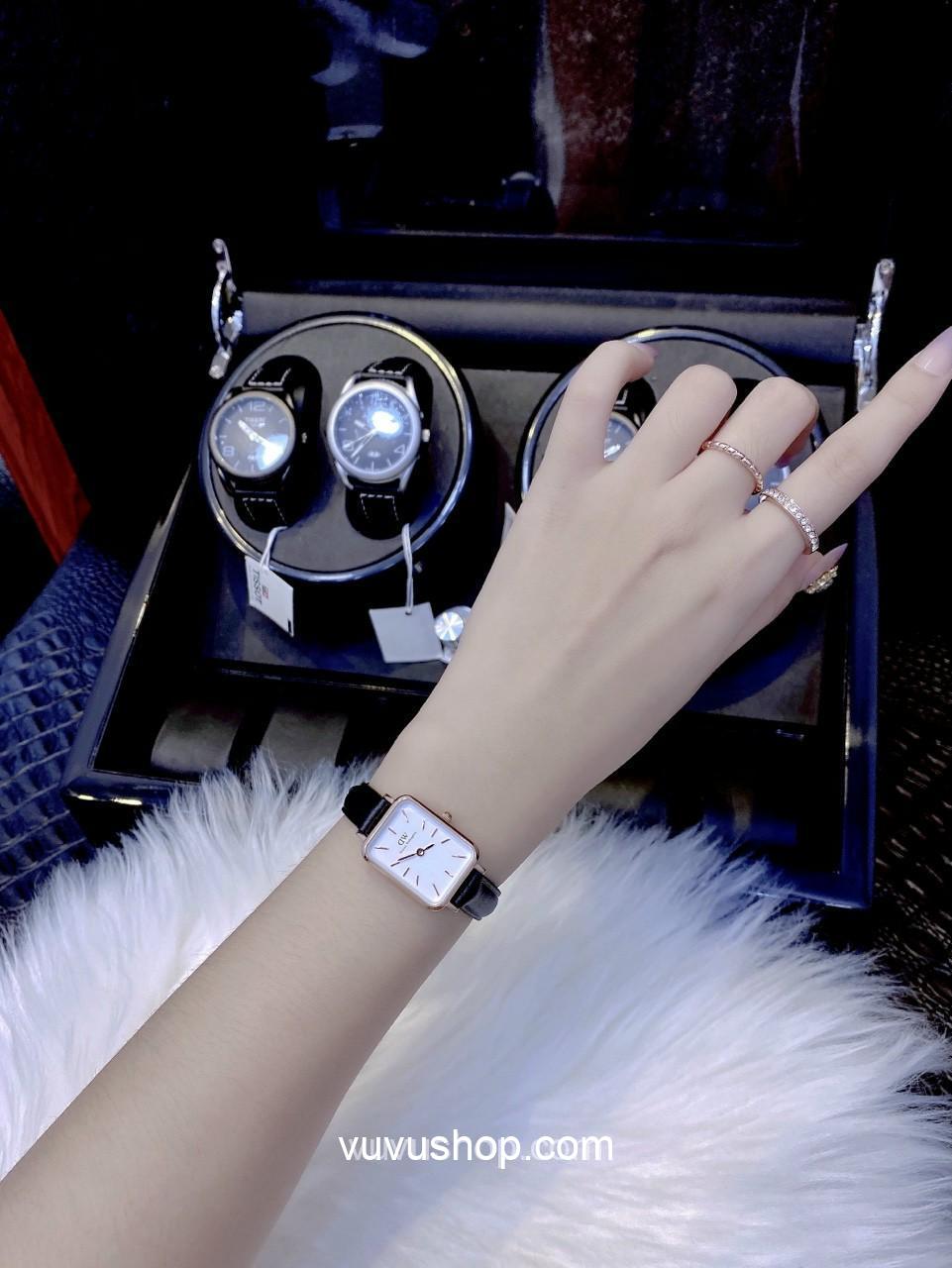 Đồng hồ nữ DW Quadro Pressed Melrose Dây da - Ảnh 10