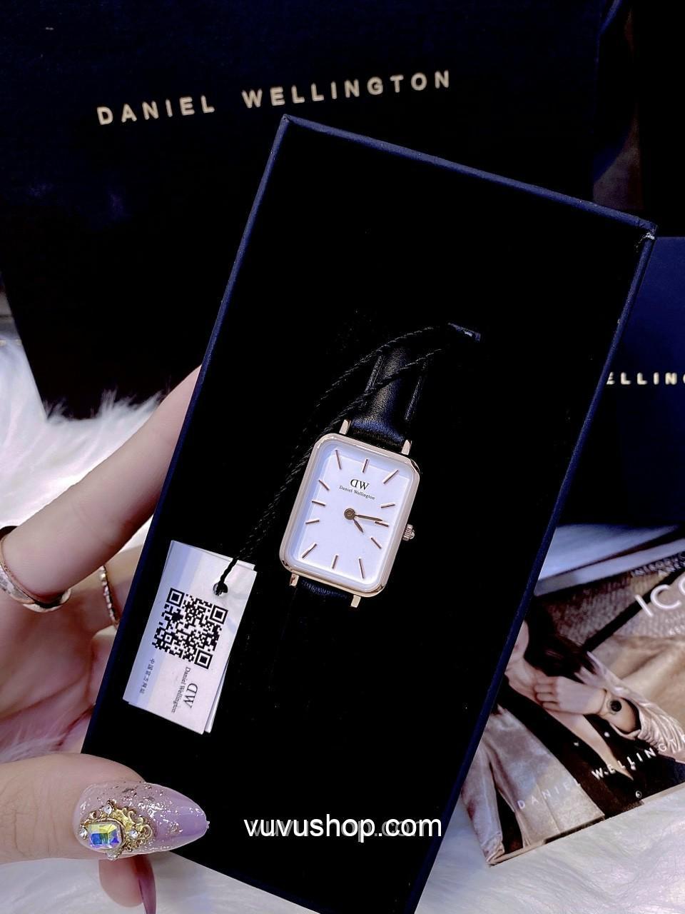 Đồng hồ nữ DW Quadro Pressed Melrose Dây da - Ảnh 13