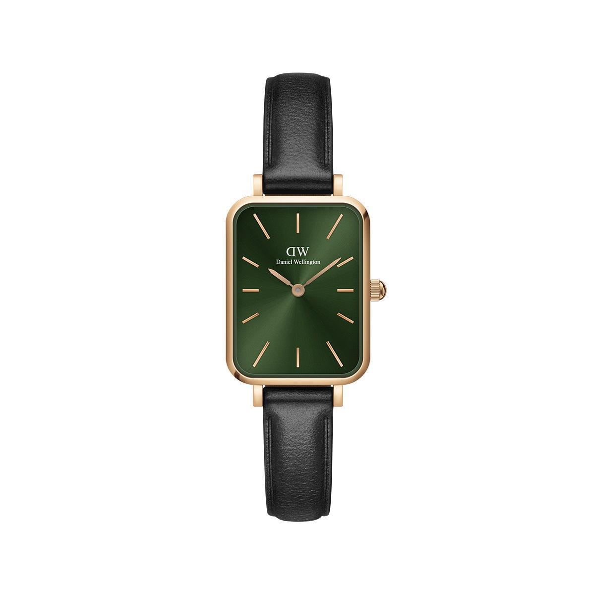 Đồng hồ nữ DW Quadro Pressed Melrose Dây da