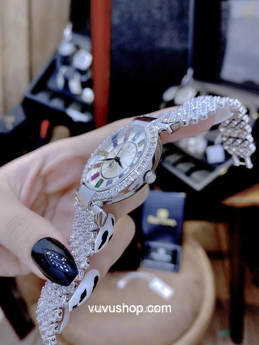 Đồng hồ nữ ROYAL CROWN 4604 Jewelry - Fullbox - Ảnh 6