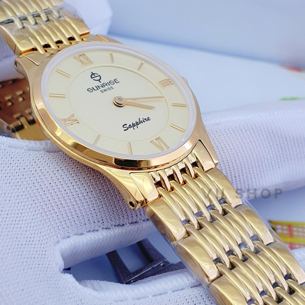 Đồng hồ nữ SUNRISE DL736SWC Siêu mỏng Chính hãng - Ảnh 9