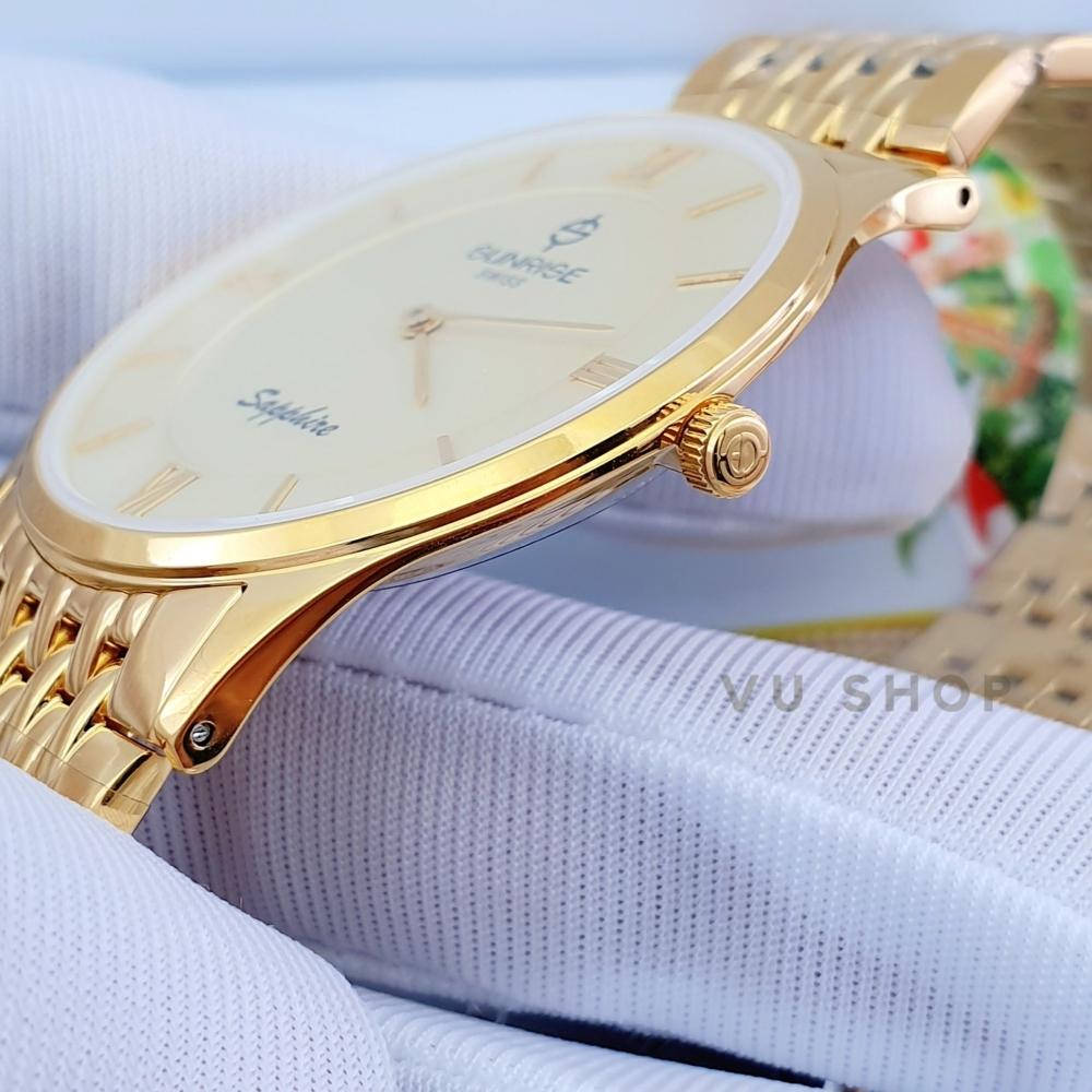 Đồng hồ nữ SUNRISE DL736SWC Siêu mỏng Chính hãng - Ảnh 8