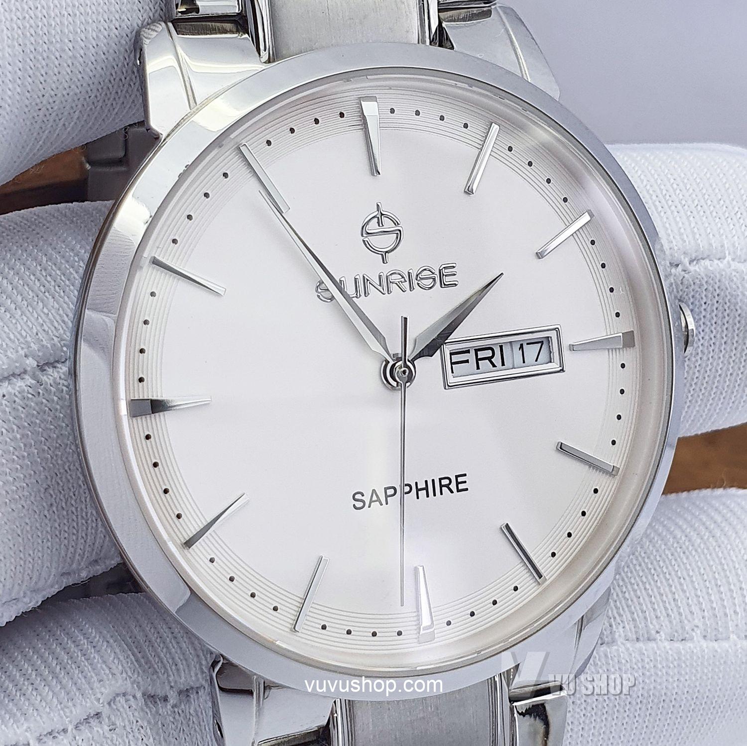 Đồng hồ nam SUNRISE DM749SWA - Kính sapphire - Ảnh 2