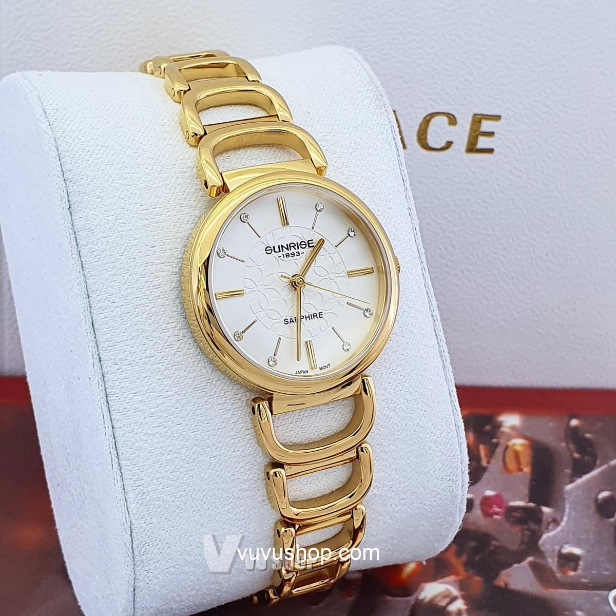 Đồng hồ nữ SUNRISE 9997SA - Chính hãng, Kính Sapphire - Ảnh 3