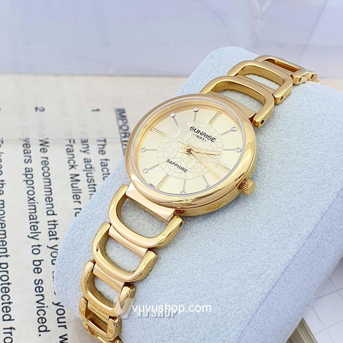 Đồng hồ nữ SUNRISE 9997SA - Chính hãng, Kính Sapphire - Ảnh 7