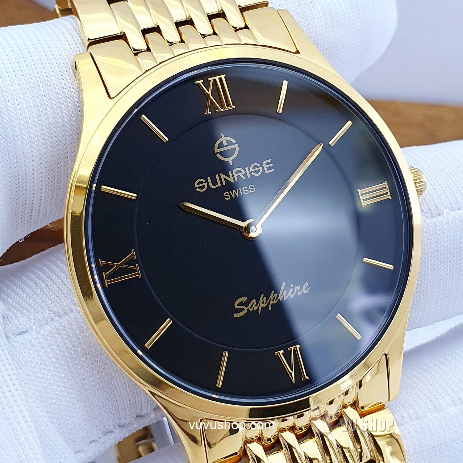 Đồng hồ đôi SUNRISE DM736SWC Siêu mỏng Chính hãng - Ảnh 14