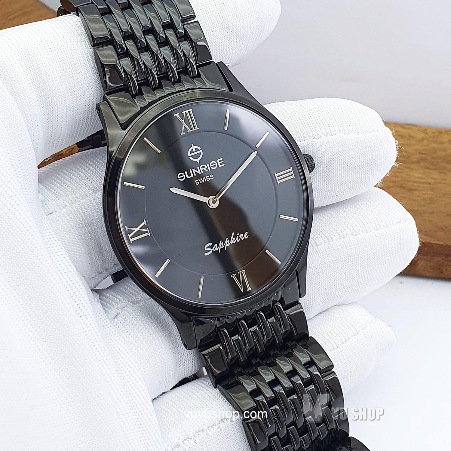 Đồng hồ nam SUNRISE DM736SWC Siêu mỏng Chính hãng - Ảnh 6