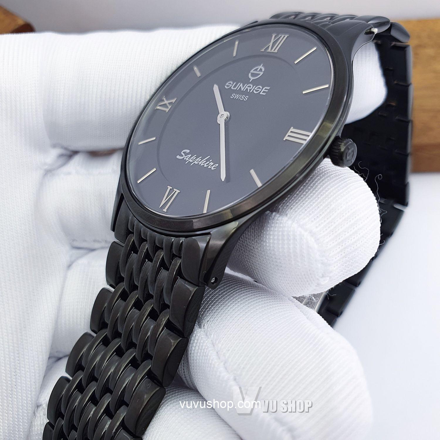 Đồng hồ nam SUNRISE DM736SWC Siêu mỏng Chính hãng - Ảnh 5