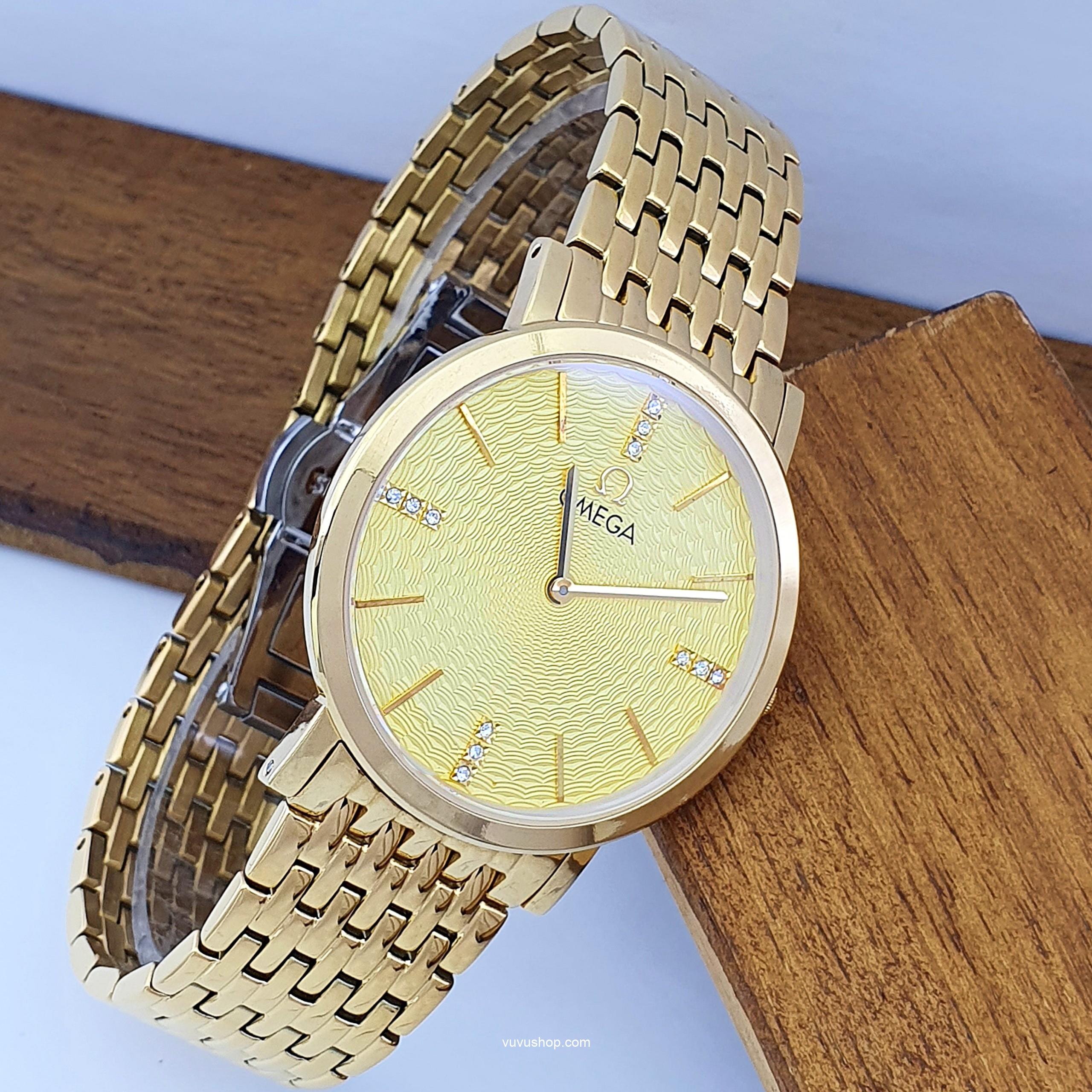 Đồng hồ đôi OMEGA 808M Siêu mỏng Kính Sapphire - Ảnh 10