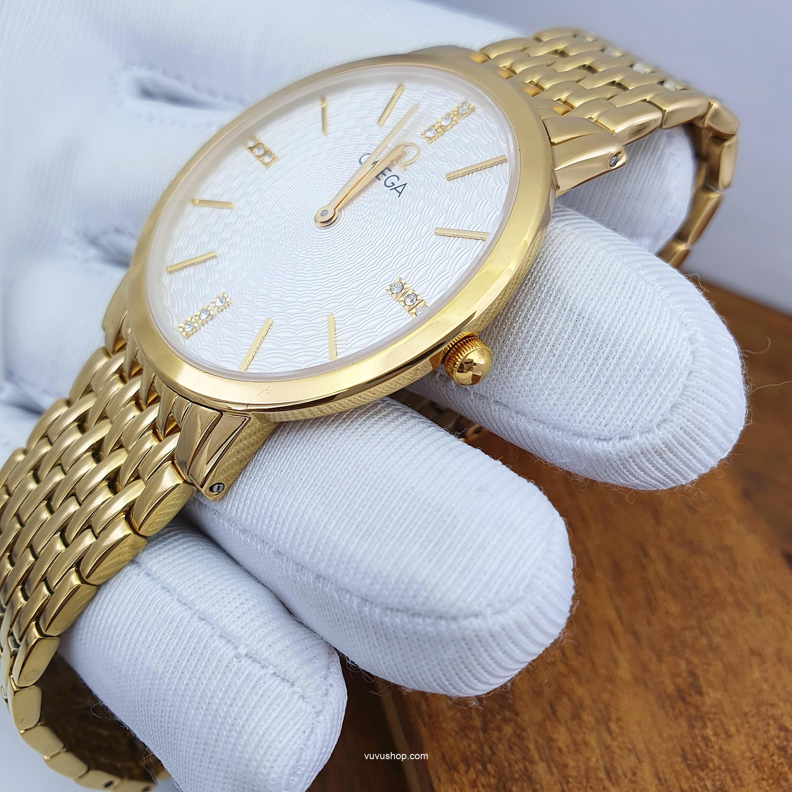 Đồng hồ đôi OMEGA 808M Siêu mỏng Kính Sapphire - Ảnh 14