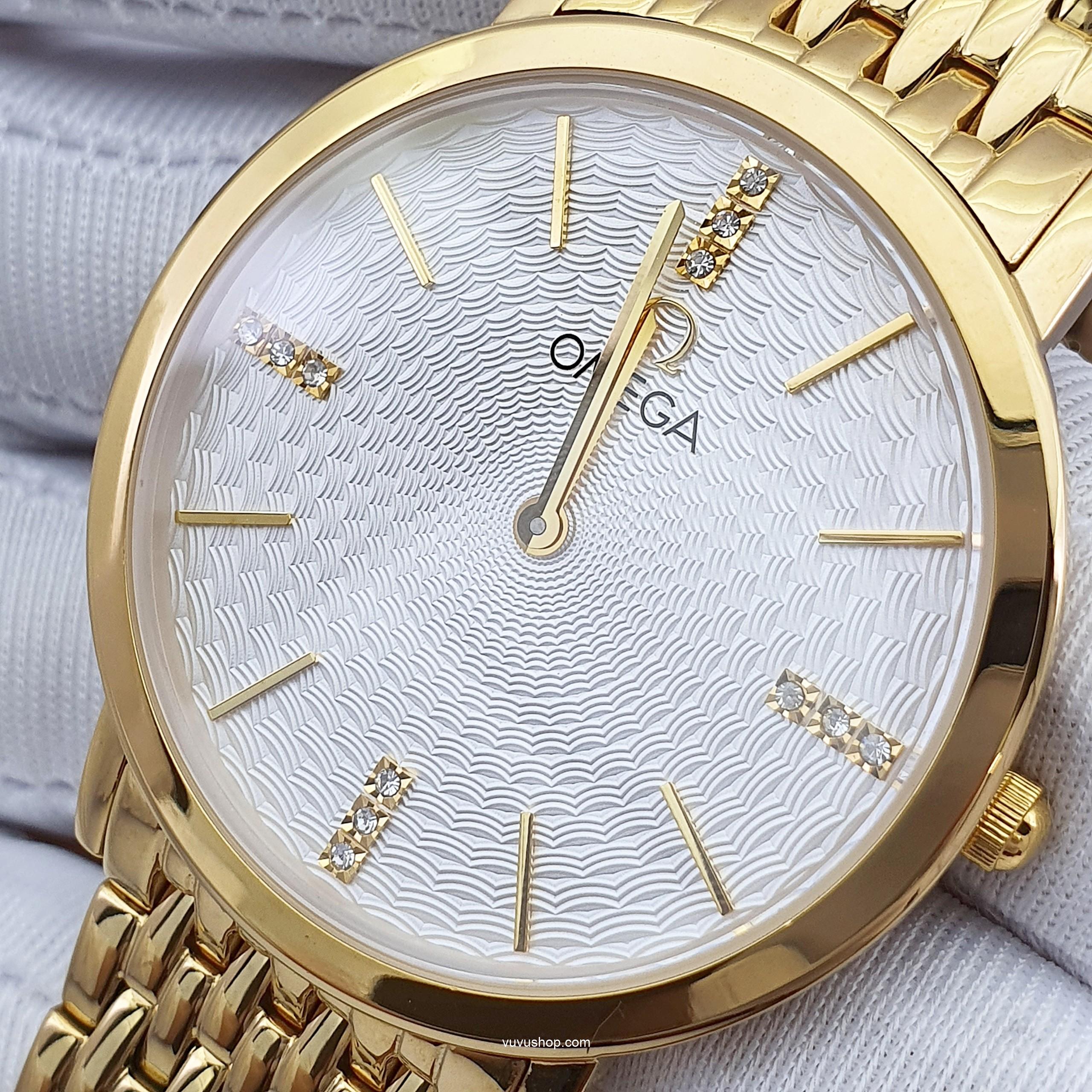 Đồng hồ đôi OMEGA 808M Siêu mỏng Kính Sapphire - Ảnh 18