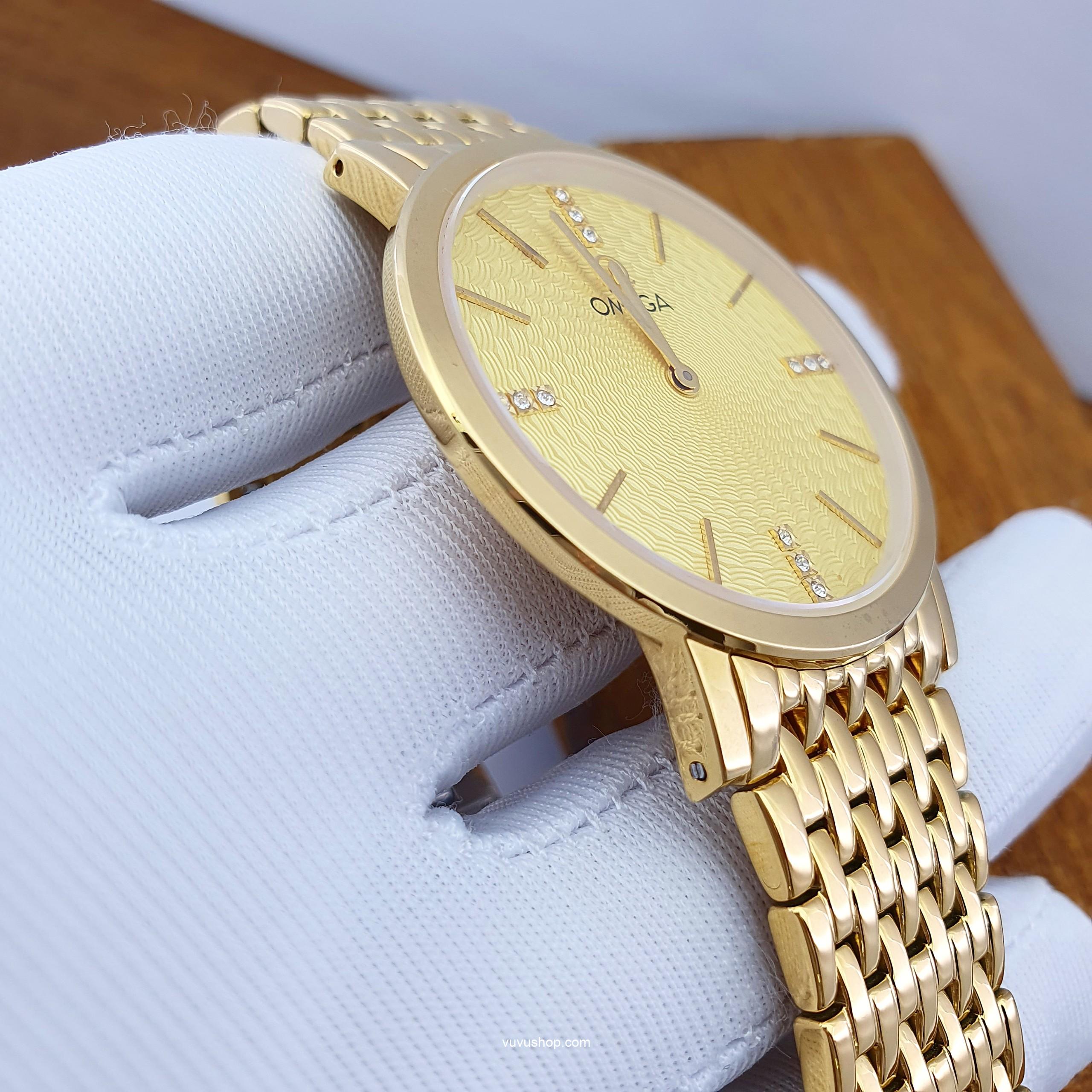 Đồng hồ đôi OMEGA 808M Siêu mỏng Kính Sapphire - Ảnh 12