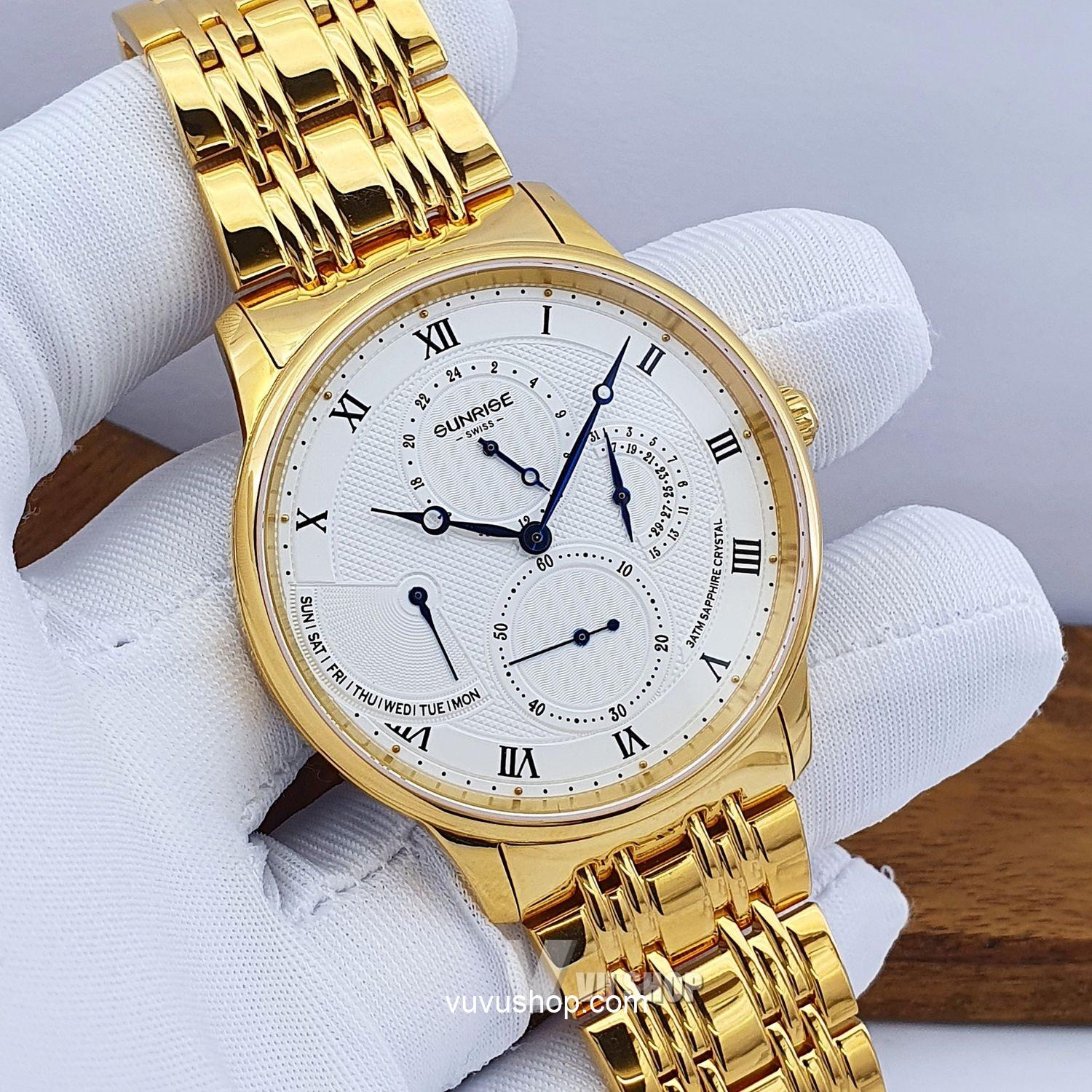Đồng hồ nam SUNRISE 1134SA Chính hãng - Ảnh 6