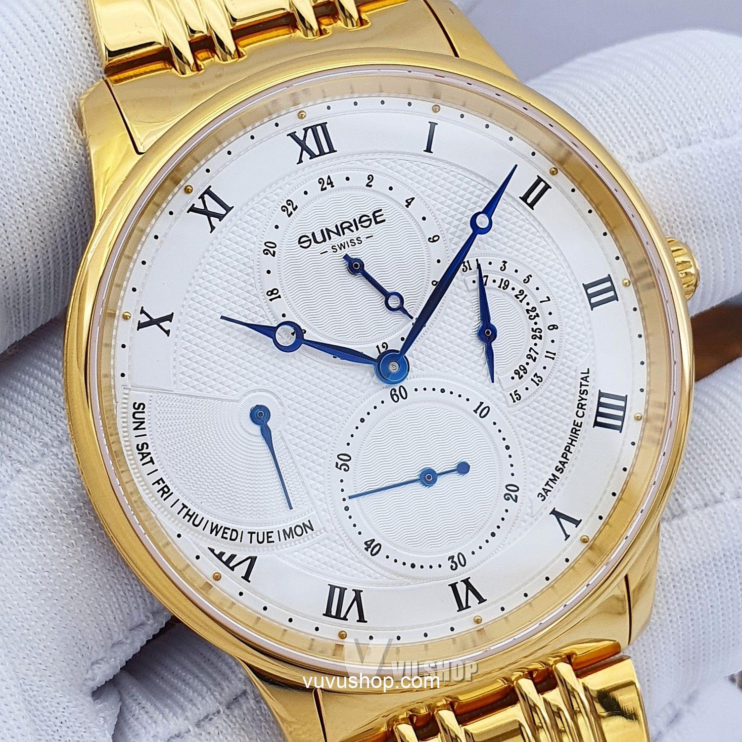 Đồng hồ nam SUNRISE 1134SA Chính hãng - Ảnh 9