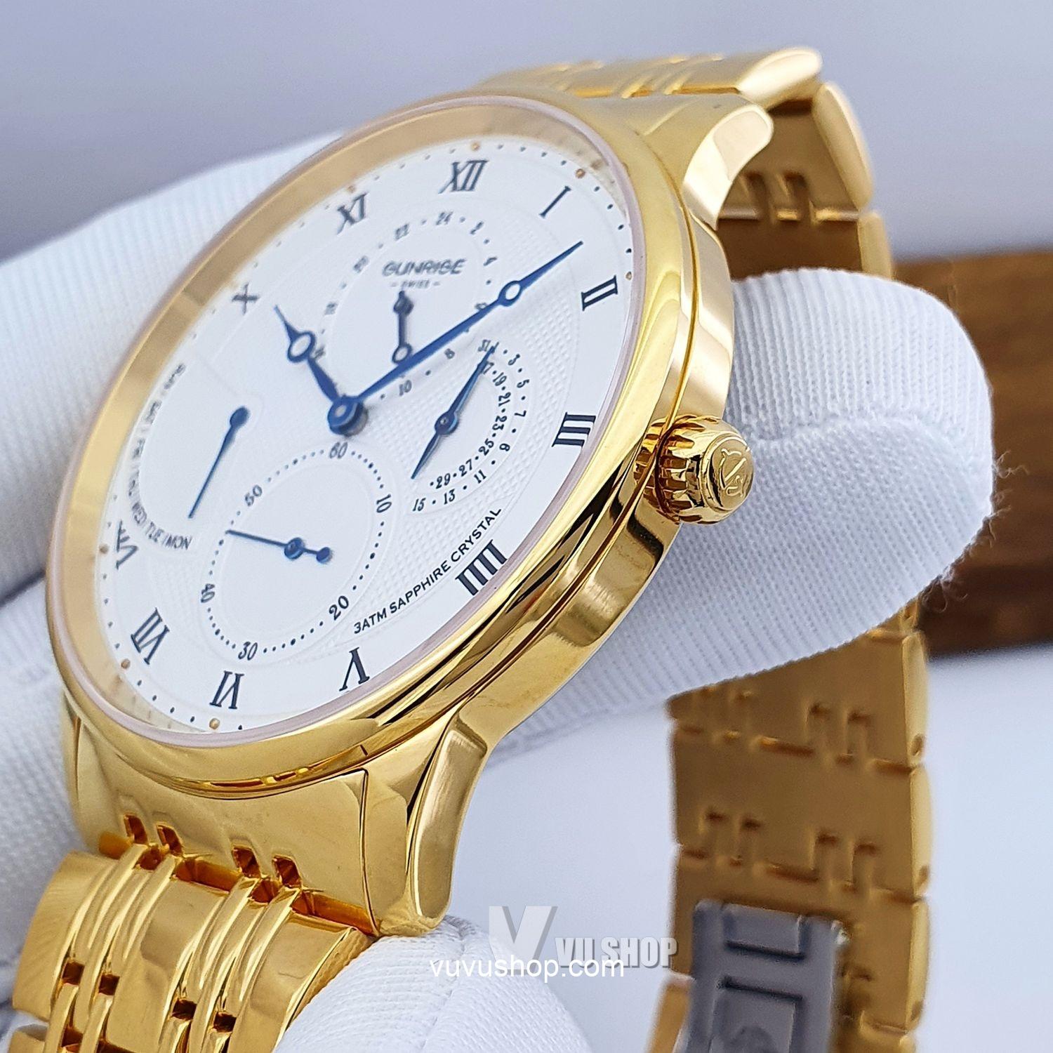 Đồng hồ nam SUNRISE 1134SA Chính hãng - Ảnh 8