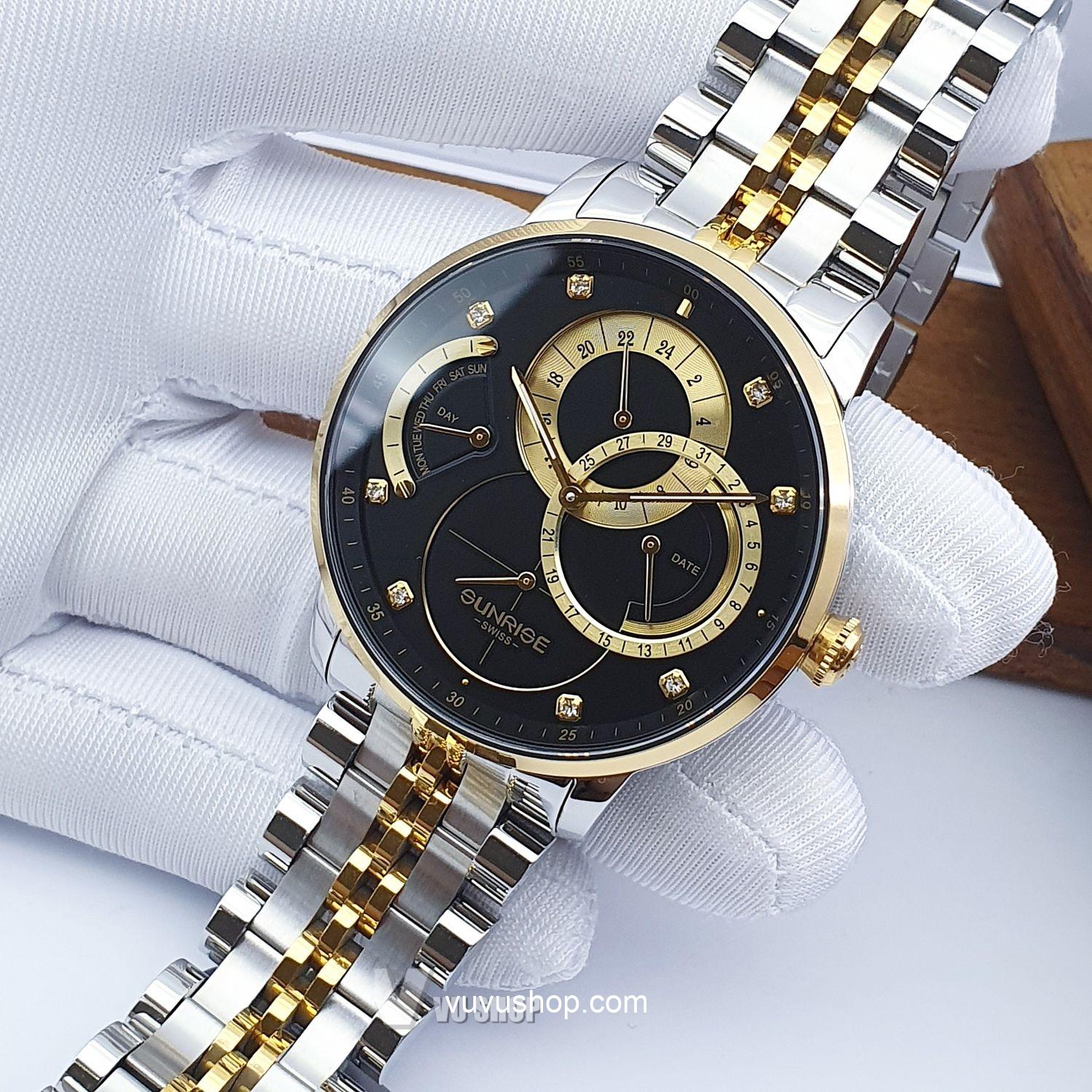 Đồng hồ nam SUNRISE 1146SA Chính hãng - Ảnh 10