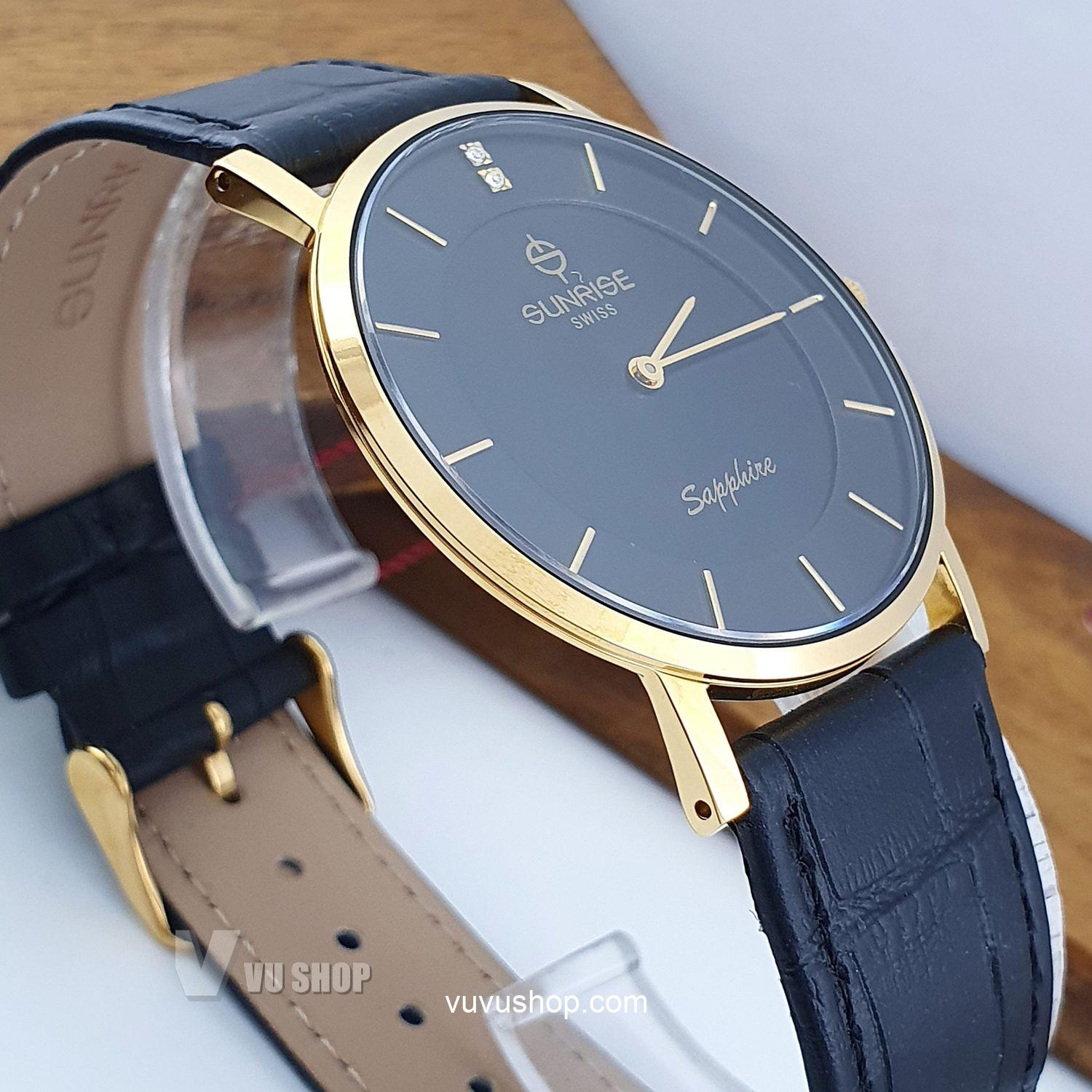 Đồng hồ nam SUNRISE DM737PWC Siêu mỏng Chính hãng - Ảnh 20