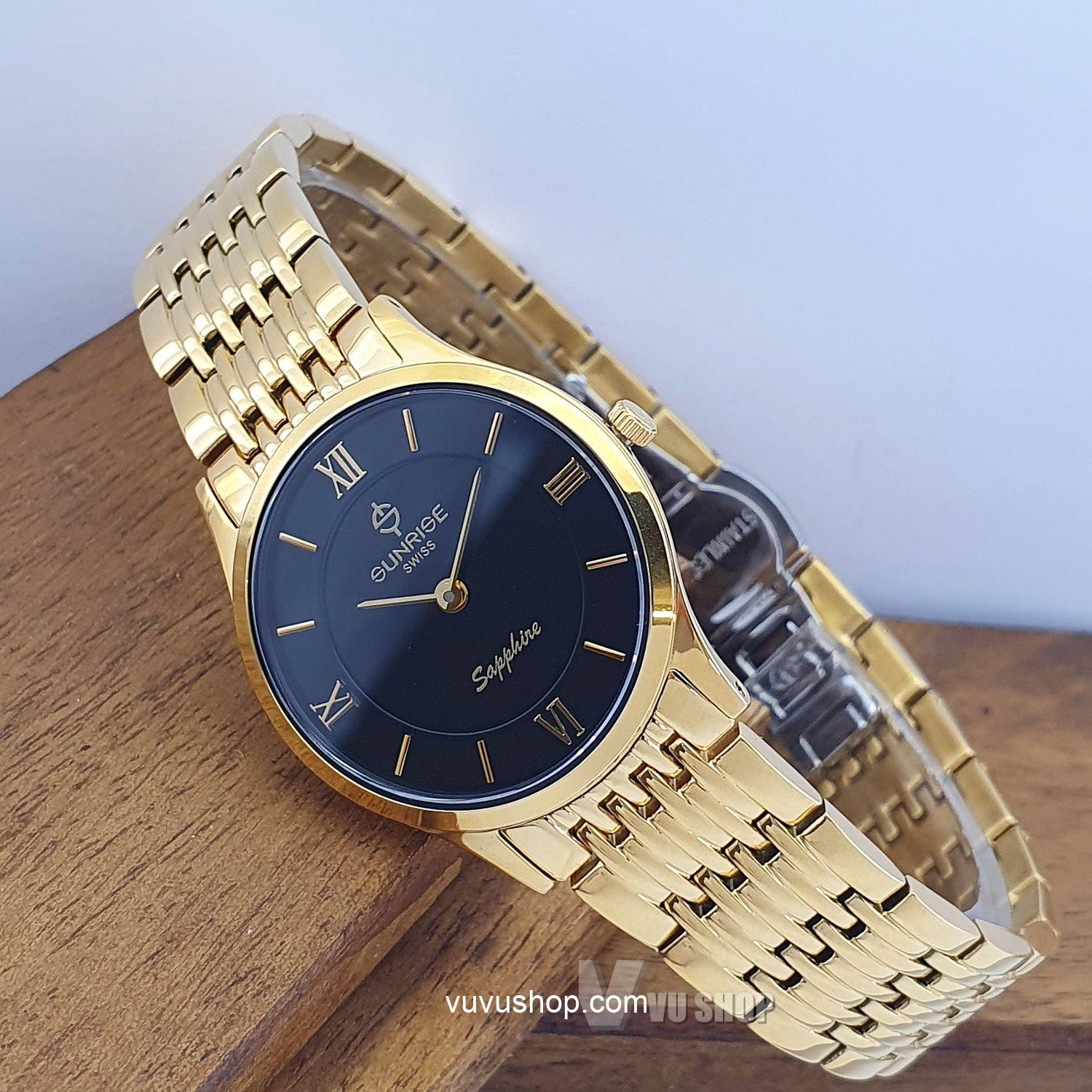 Đồng hồ nữ SUNRISE DL736SWC Siêu mỏng Chính hãng - Ảnh 2